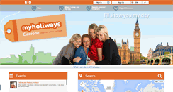 Desktop Screenshot of myholiways.com
